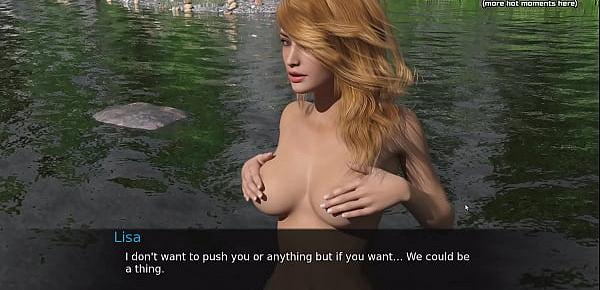 Lancaster Boarding House | Redhead petite teen with a hot body gets fucked outdoors and creampied inside her pussy at the lake | My sexiest gameplay moments | Part 7